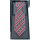 Krawatte mit Tauben-Motiv 5,5 cm schwarz_rot
