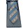 Krawatte mit Tauben-Motiv 5,5 cm braun_blau_grün