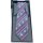 Krawatte mit Tauben-Motiv 5,5 cm grau_violett_bordo