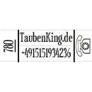 STANDARD - Taubenringe - Lasergravur