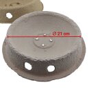 Einweg-Nistschale aus Pappe für Tauben | klein 21 cm